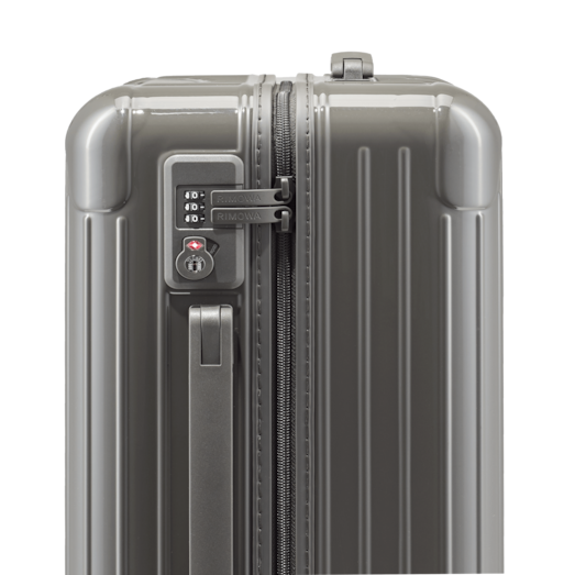 Essential Cabin Lightweight Carry-On Suitcase | gloss Slate grey 