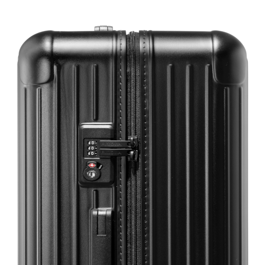 Essential Cabin Lightweight Carry-On Suitcase, Matte Black