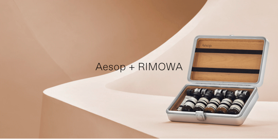 rimowa aesop travel kit