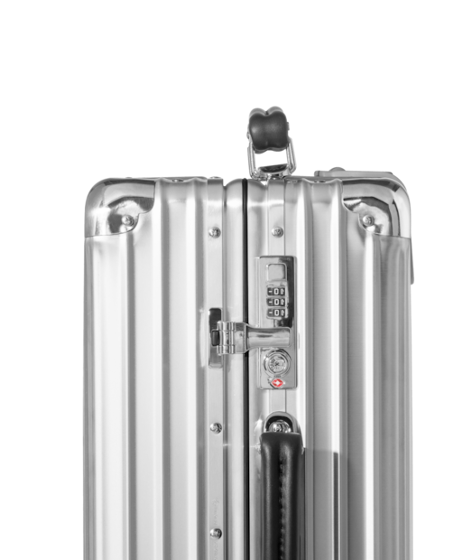 Classic Cabin Aluminum Carry-On Suitcase, Silver
