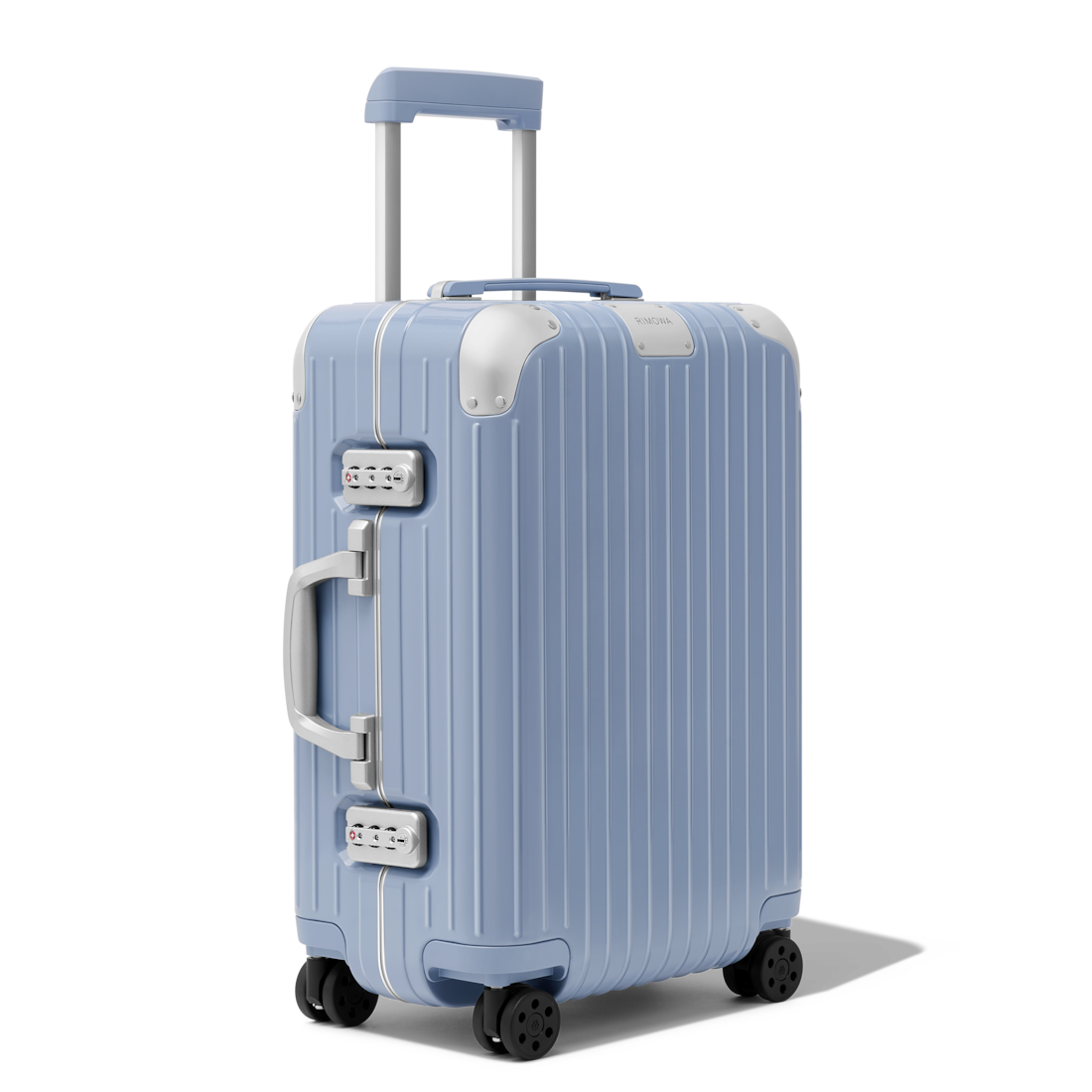 Hybrid Cabin Suitcase Gloss Lilac Purple RIMOWA