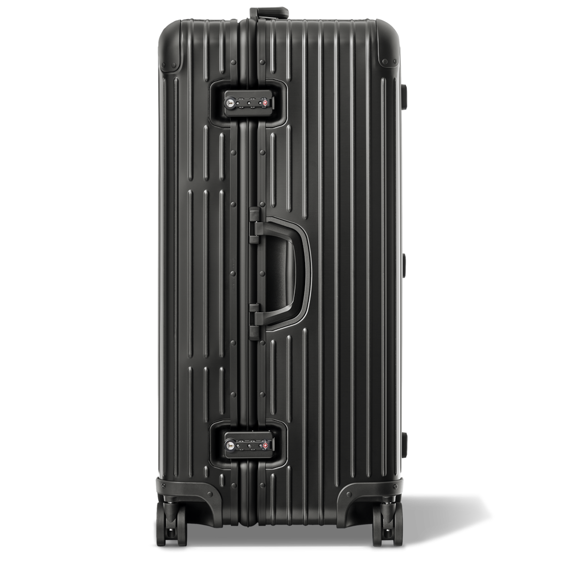 Original Trunk Large Aluminum Suitcase Black RIMOWA Rimowa Luggage ...