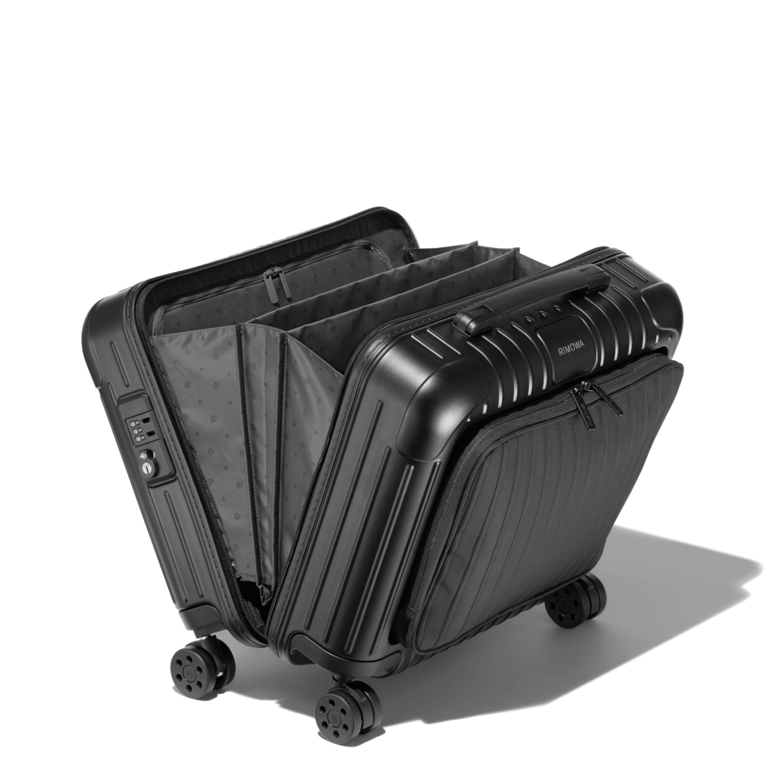Brand New and Authentic Rimowa Essential Cabin in Matte Black, Hobbies &  Toys, Travel, Luggage on Carousell