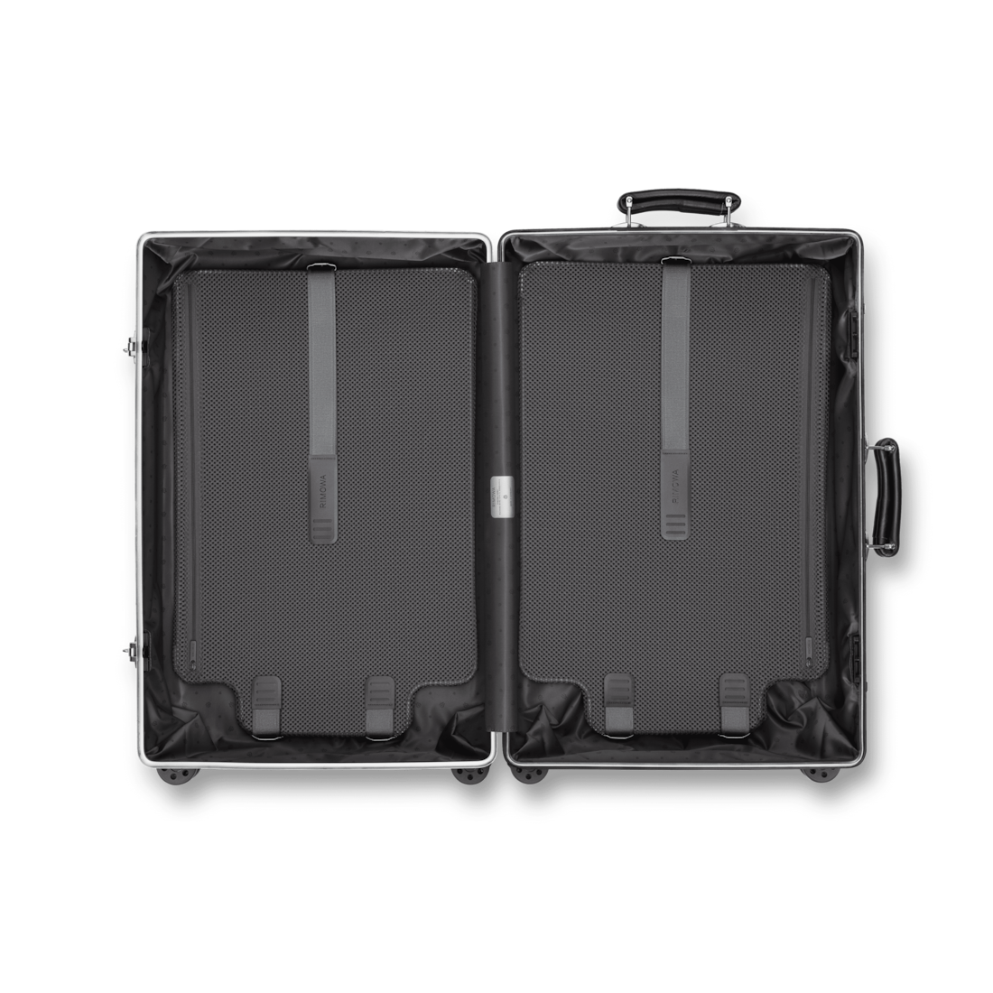 Classic Check-In M Aluminum Suitcase | Silver | RIMOWA