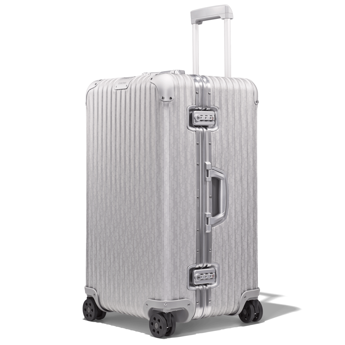 rimowa silver luggage
