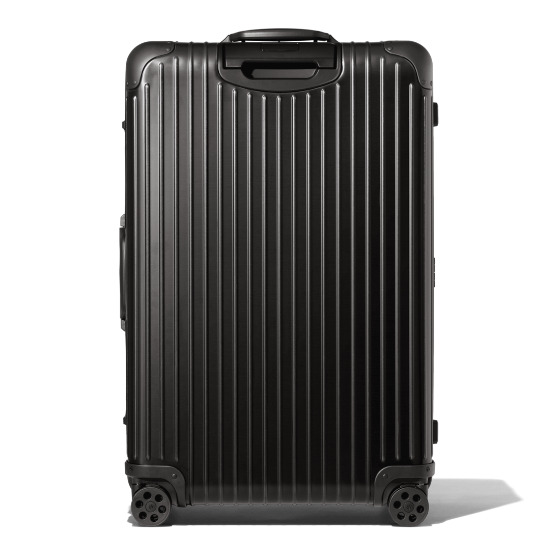 Original Trunk Large Aluminum Suitcase Black RIMOWA Rimowa Luggage ...