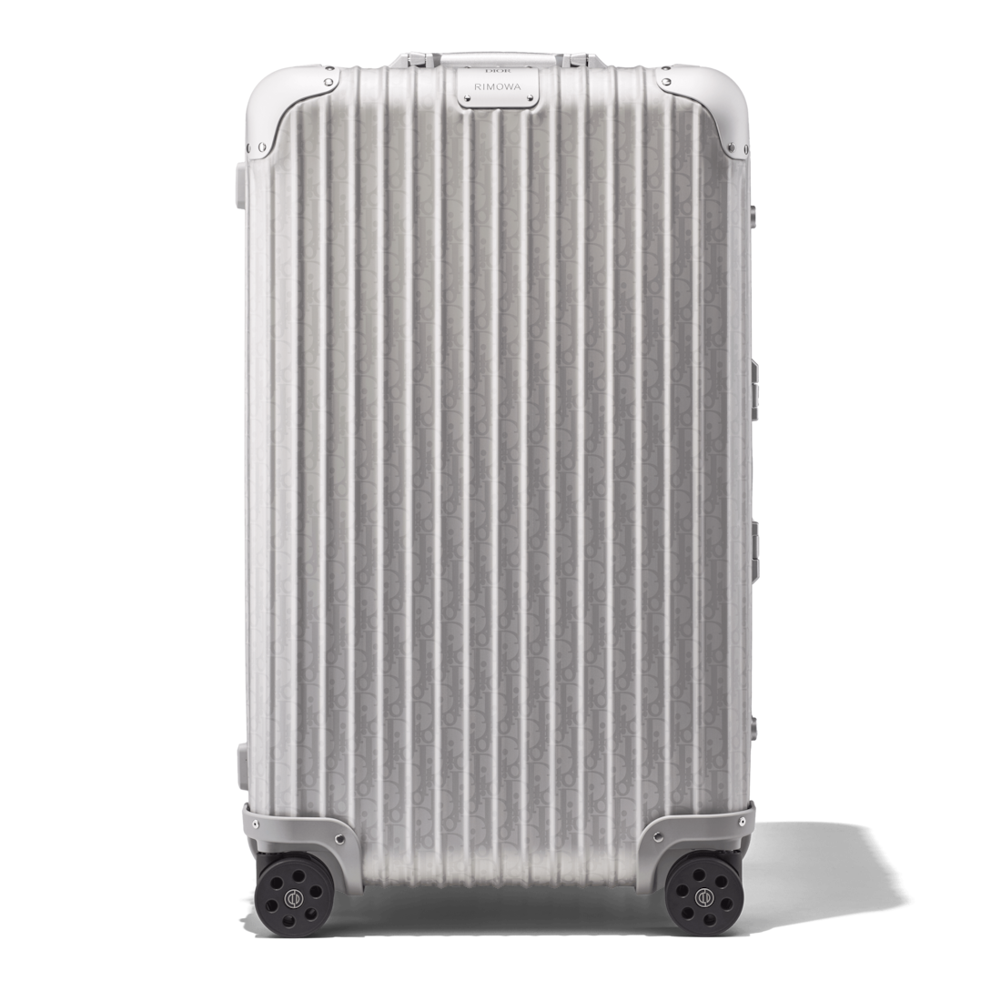 DIOR and RIMOWA Trunk Suitcase in Silver | RIMOWA