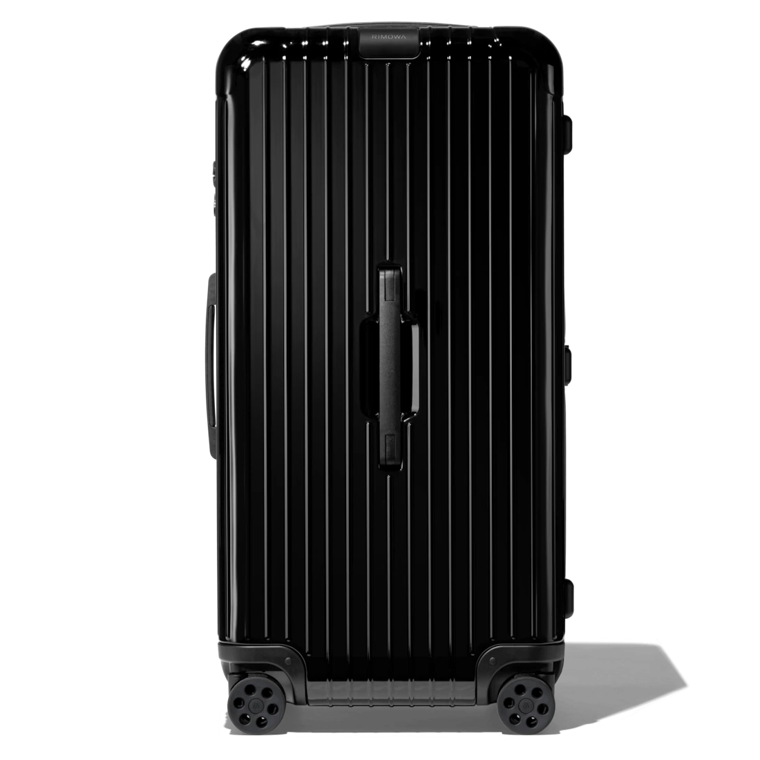 Essential Trunk Plus Large Suitcase, Black Gloss