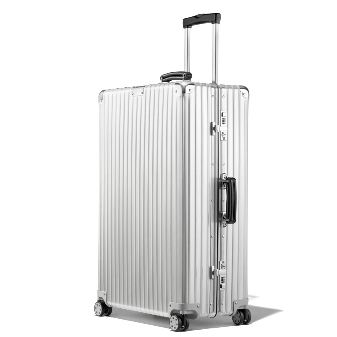 Classic Check-In L Aluminum Suitcase | Silver | RIMOWA