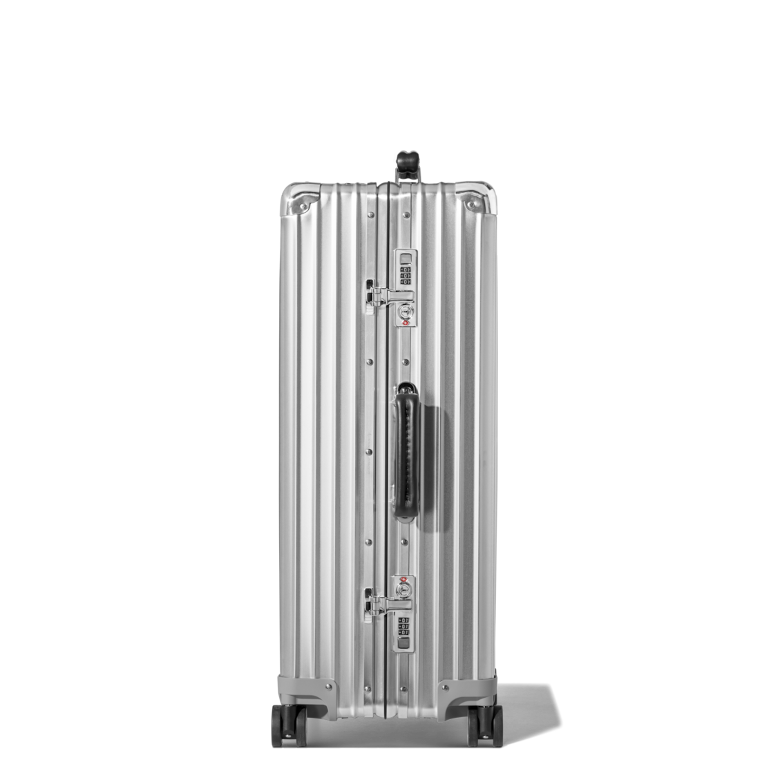 Classic Check-In M Aluminum Suitcase, Silver