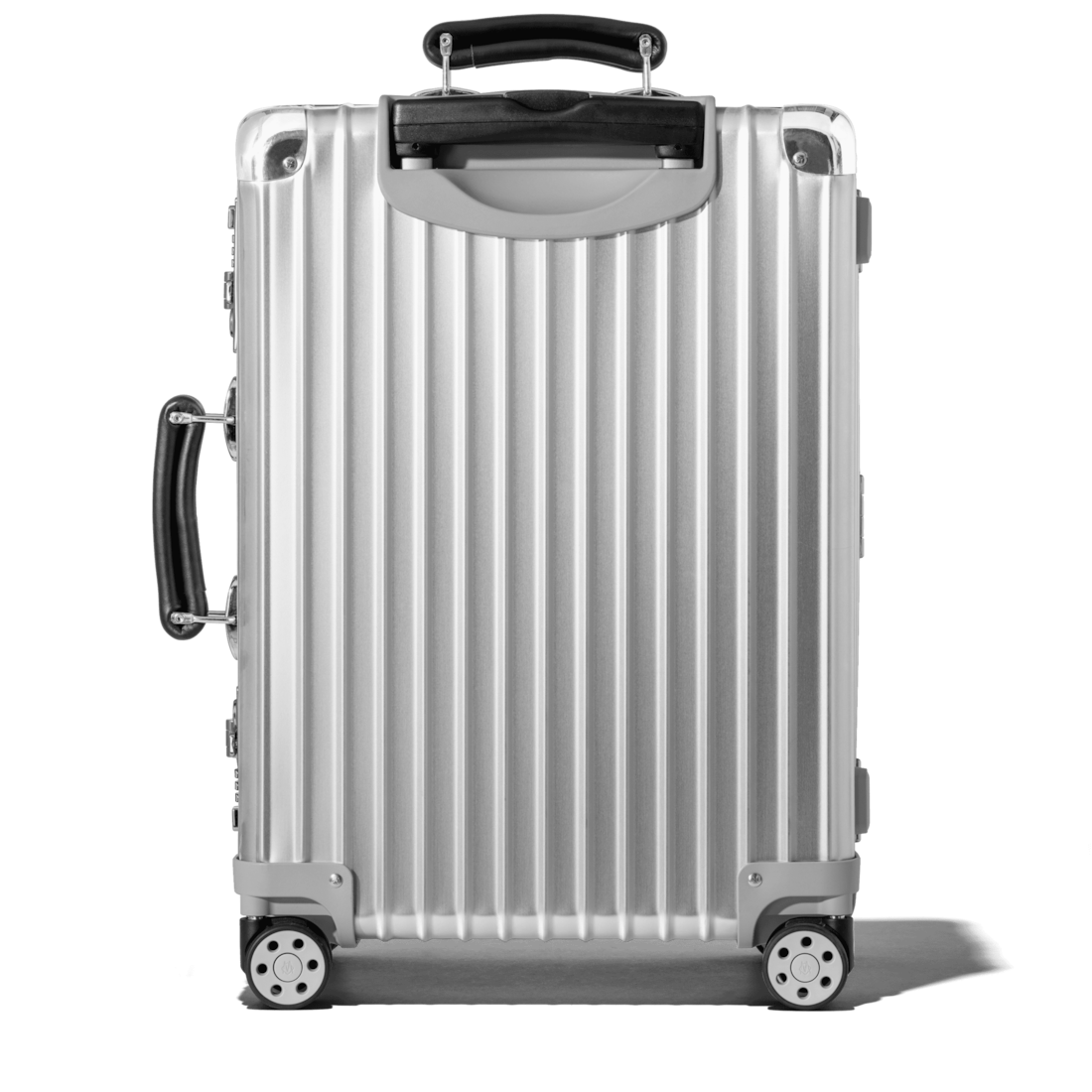 rimowa silver luggage