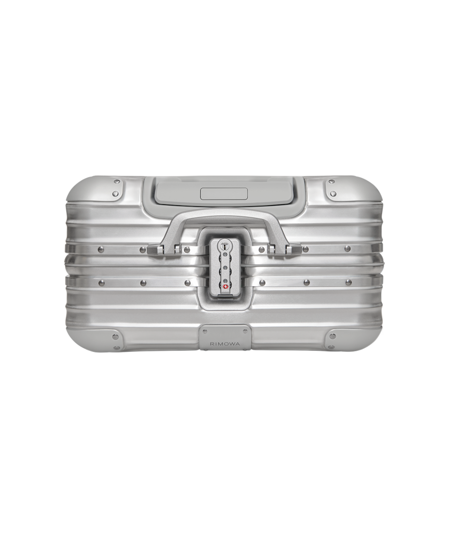 Original Compact Convertible Wheeled Briefcase in Aluminium Silver RIMOWA