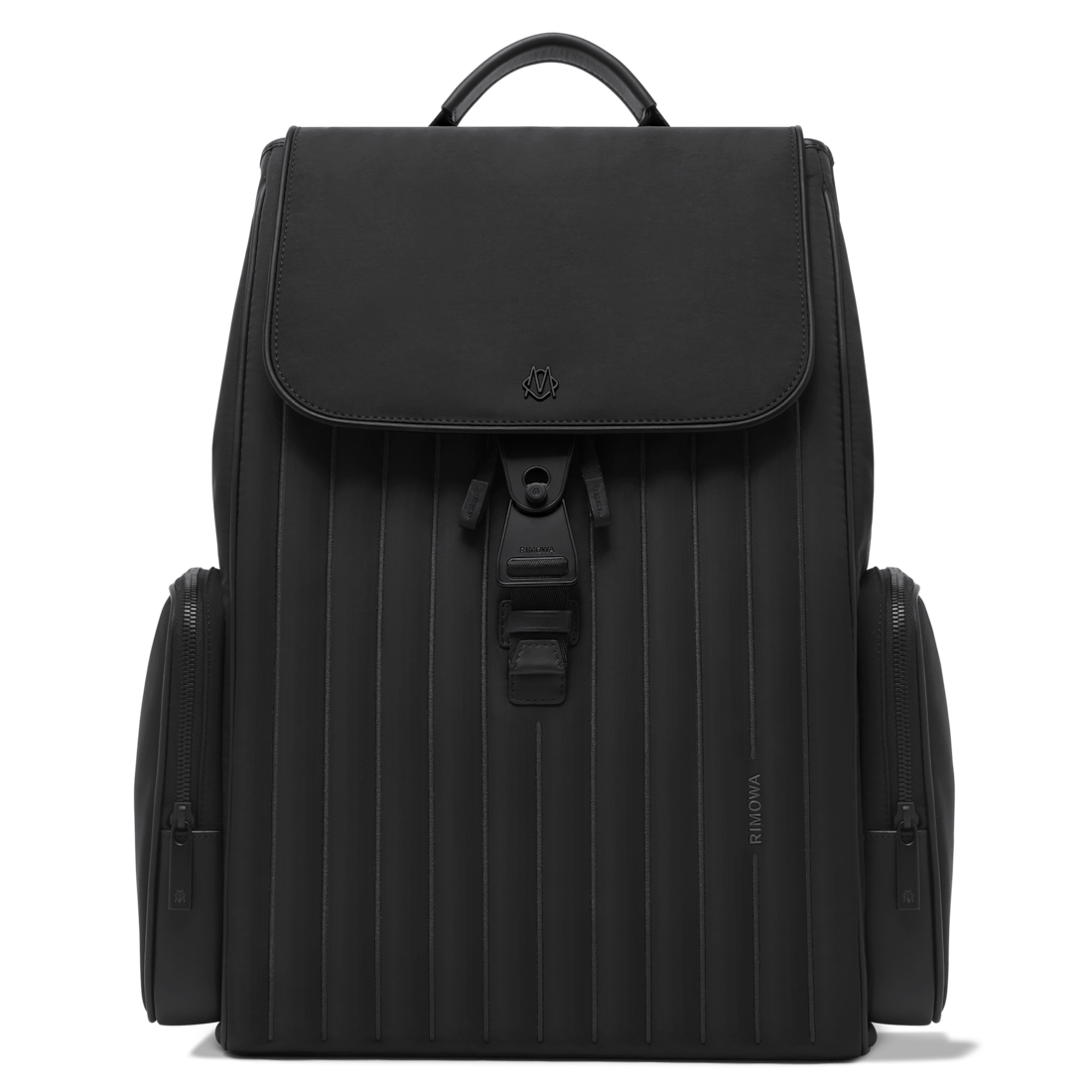 Rimowa Nylon Flap Backpack Large In In Black