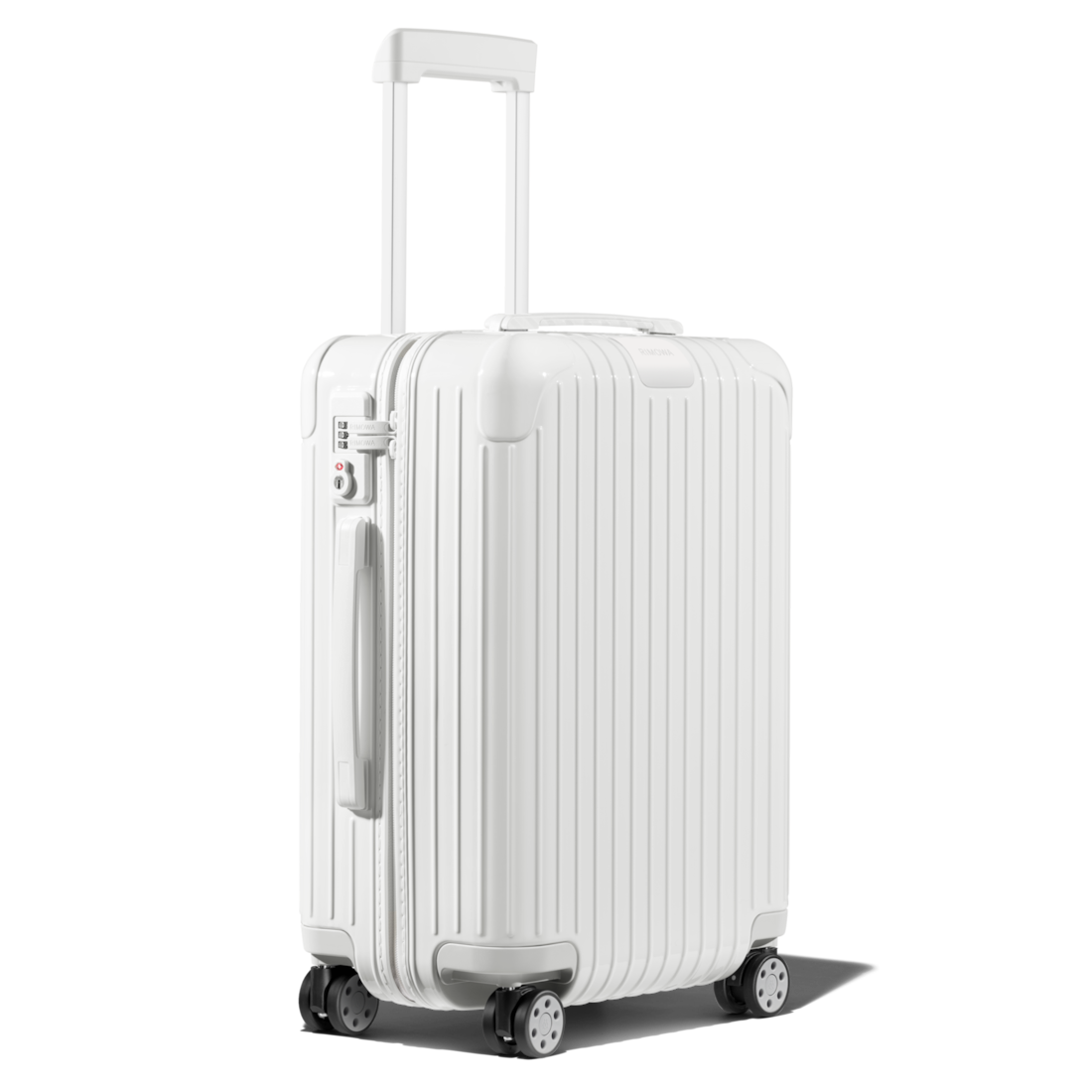 Essential Cabin Lightweight Carry-On Suitcase | White Gloss | RIMOWA