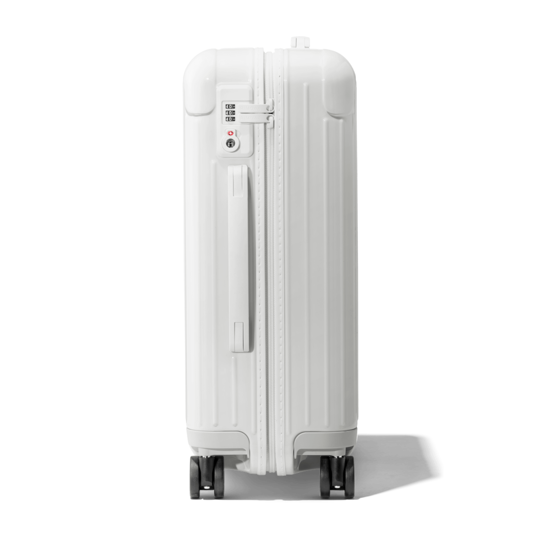 Essential Cabin S Lightweight Carry-On Suitcase | gloss white | RIMOWA