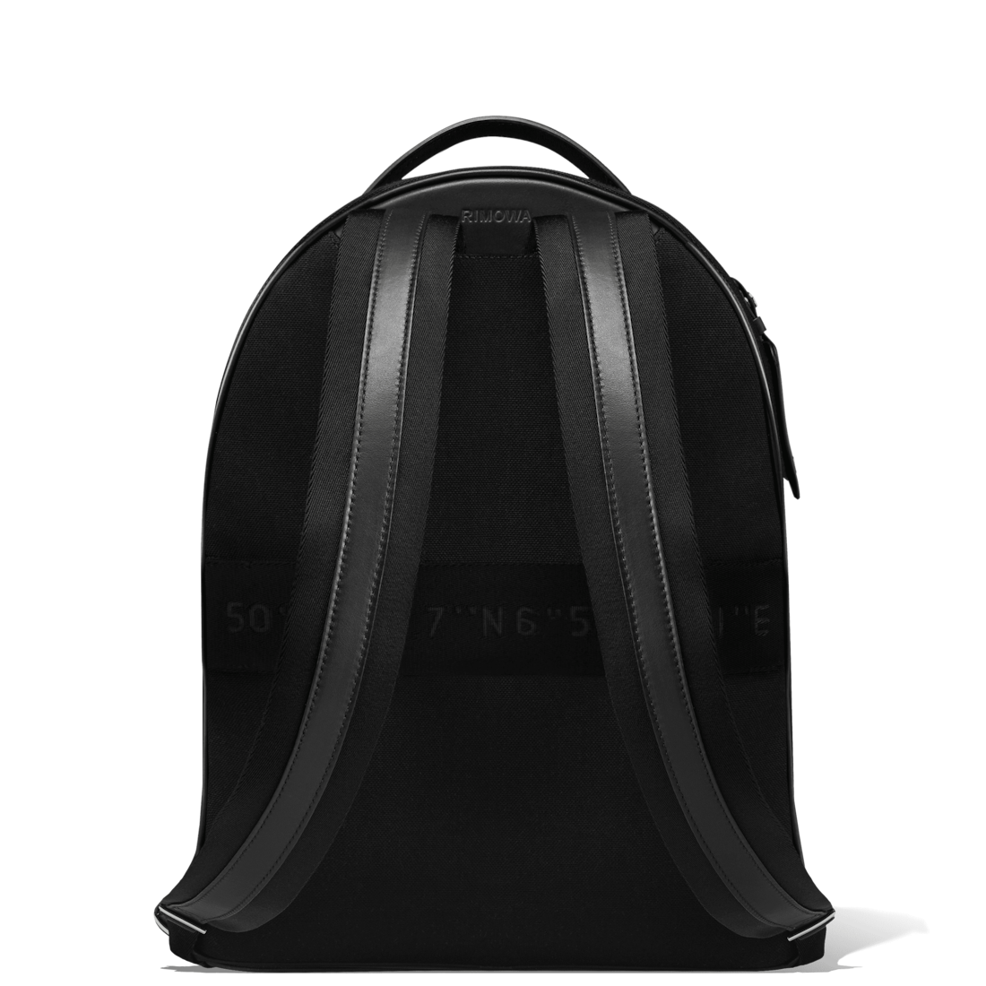 Backpack in Leather \u0026 Canvas | Black 