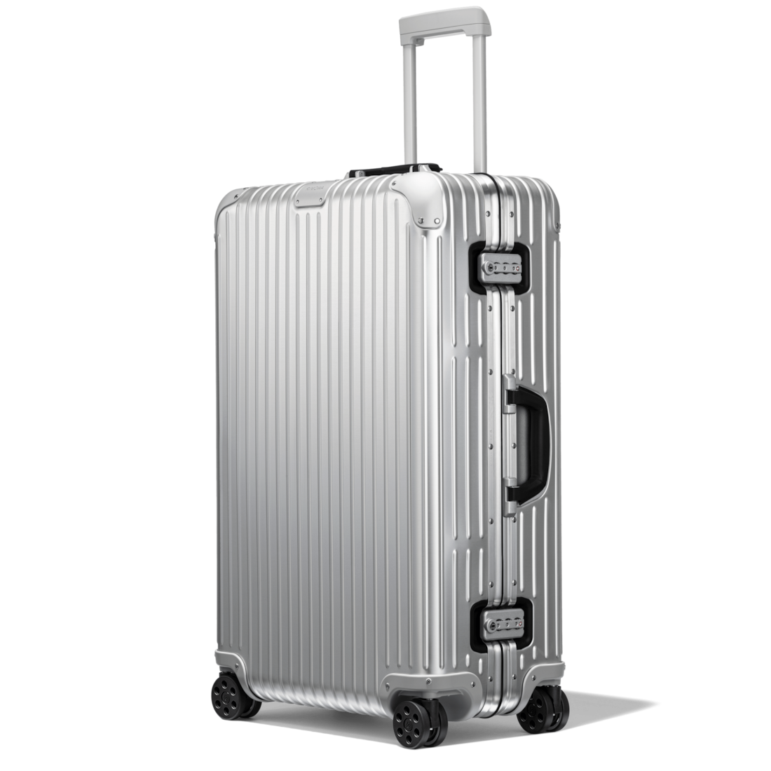 Original Check-In L Twist Suitcase in Silver & Black | RIMOWA