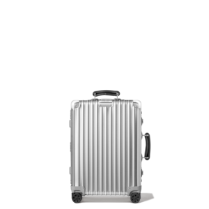 rimowa silver suitcase