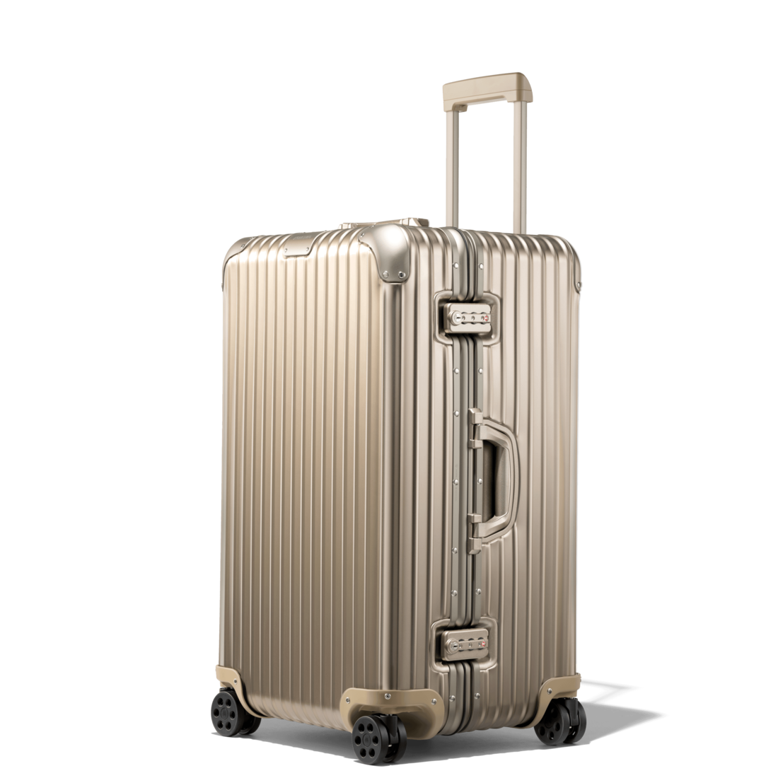 Original Trunk Large Aluminum Suitcase 
