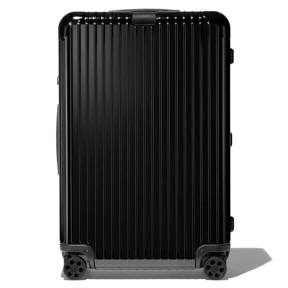 RIMOWA Original Check-in L Aluminum Suitcase Large Luggage - Black