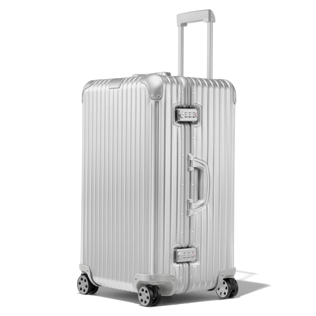 Original Trunk S Aluminum Suitcase, Silver, RIMOWA