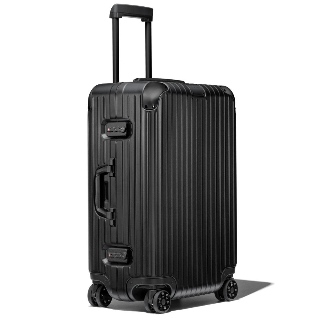 rimowa black suitcase