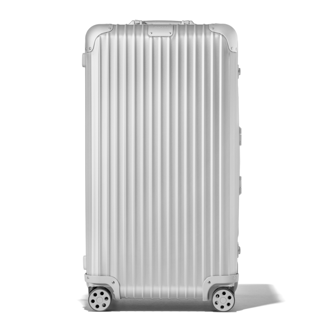 Original Trunk S Aluminum Suitcase, Silver