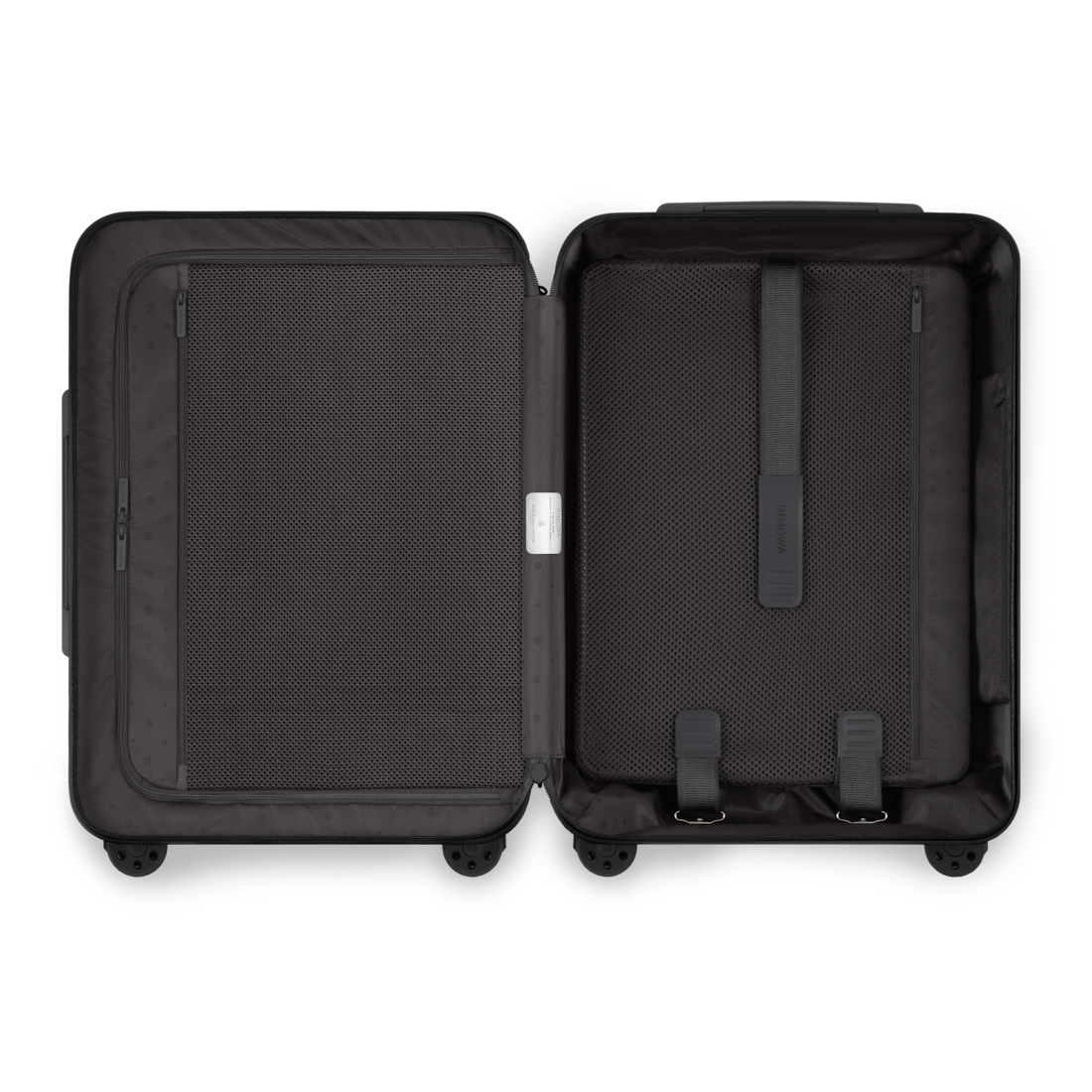 Essential Sleeve Cabin Carry-On Suitcase, Black