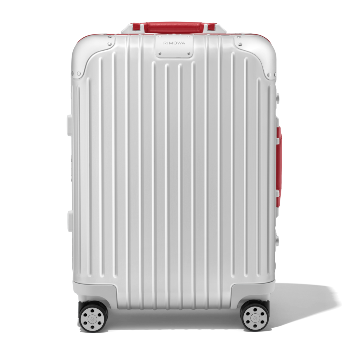 RIMOWA Topaz Suitcase Aluminum 86 L Silver Used