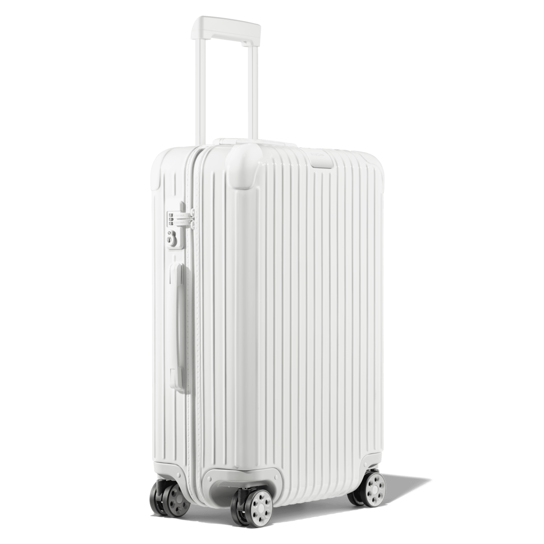 RIMOWA Rimowa hybrid cabin 37 liter suitcase white silver
