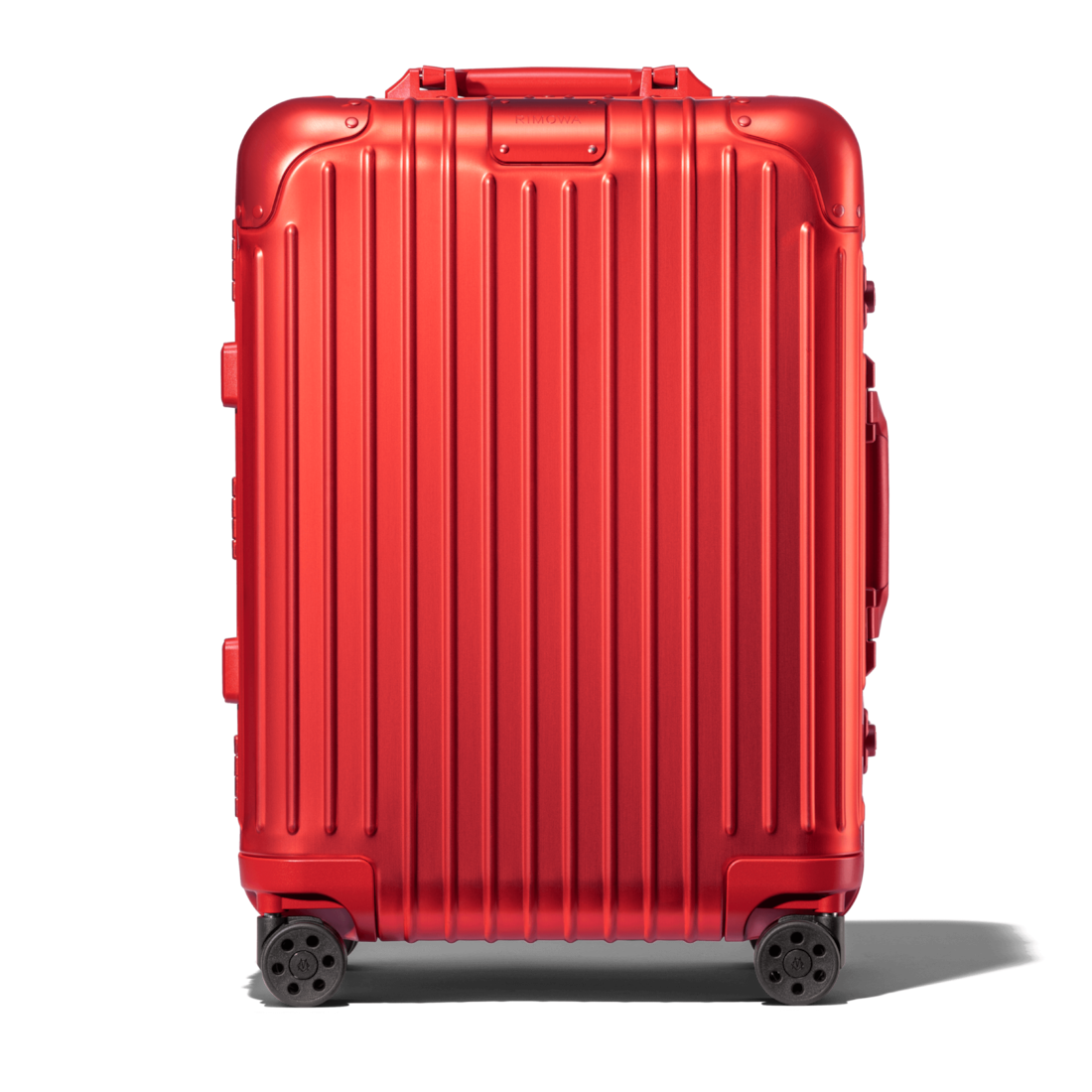 rimowa aluminium suitcase