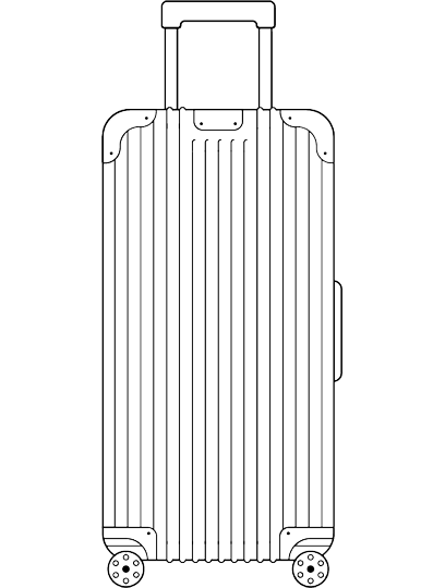 rimowa rectangle suitcase